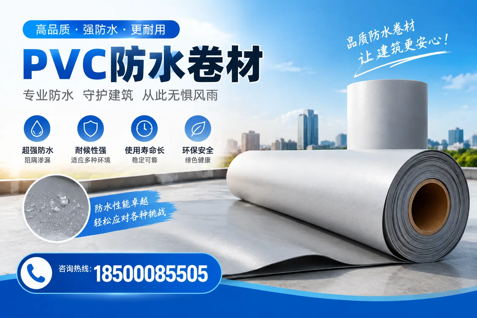 如何选择高质量的PVC防水卷材?三明消费者必看指南